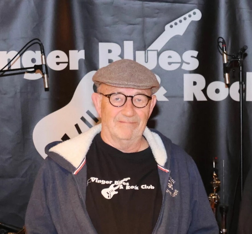 Johnny Fjeld i Vinger Blues & Rock club forteller om "Ung Scene" på fredag.