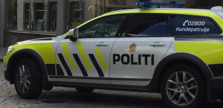 Utforkjøring ved Øyermoen torsdag kveld.