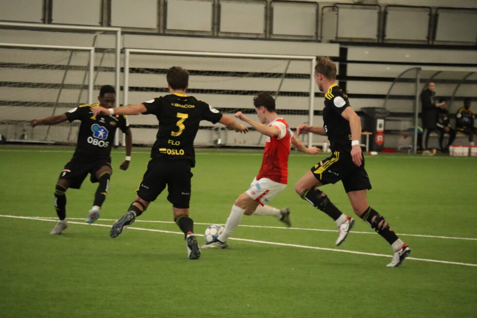 Noa Williams fikk målgivende på KILs eneste skåring og var svært delaktig i kampen mot Skeid.