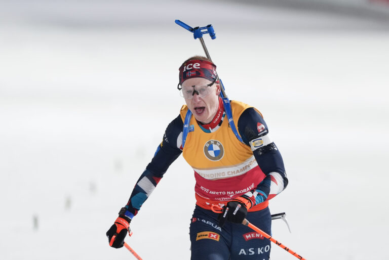 Johannes Thingnes Bø leverte et kjemperenn i Tsjekkia onsdag.