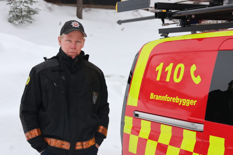 Kjetil Strandsæter er formann for brannforebyggerne i Glåmdal Brannvesen.