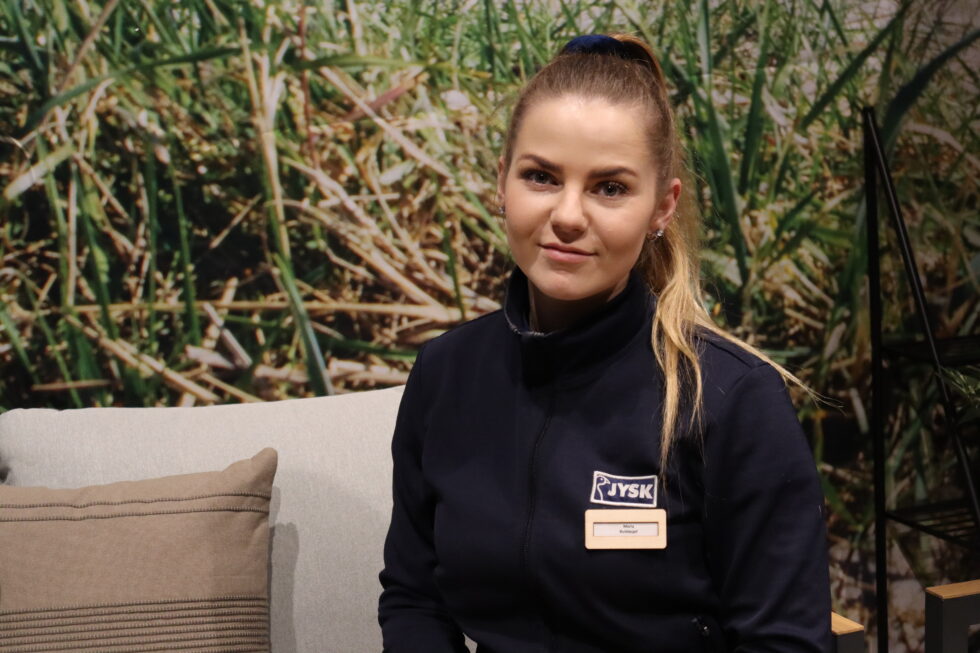 Butikksjef Maria Edstrøm og de andre ansatte gleder seg til å vise fram en helt ny butikk.