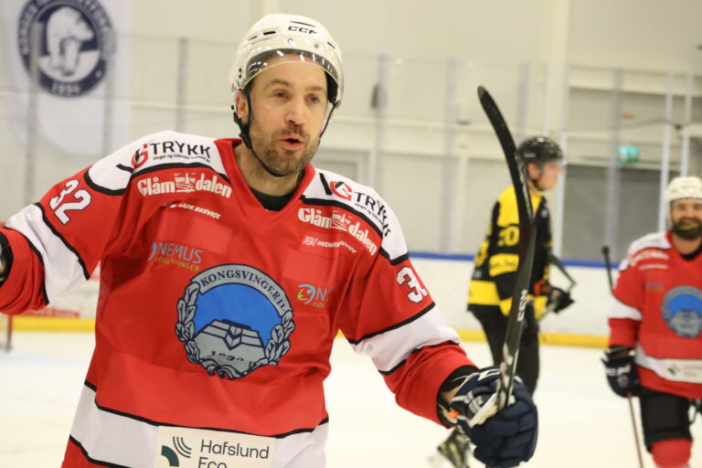 Eirik Skadsdammen viste i søndagens kamp at han ikke spøker med comebacket.