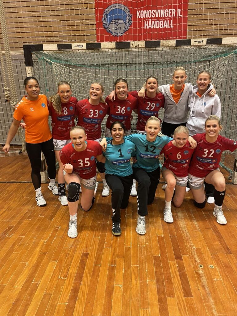 Kongsvinger IL Håndball J16 ble i helgen seriemestere i nivå 1 Innlandet.