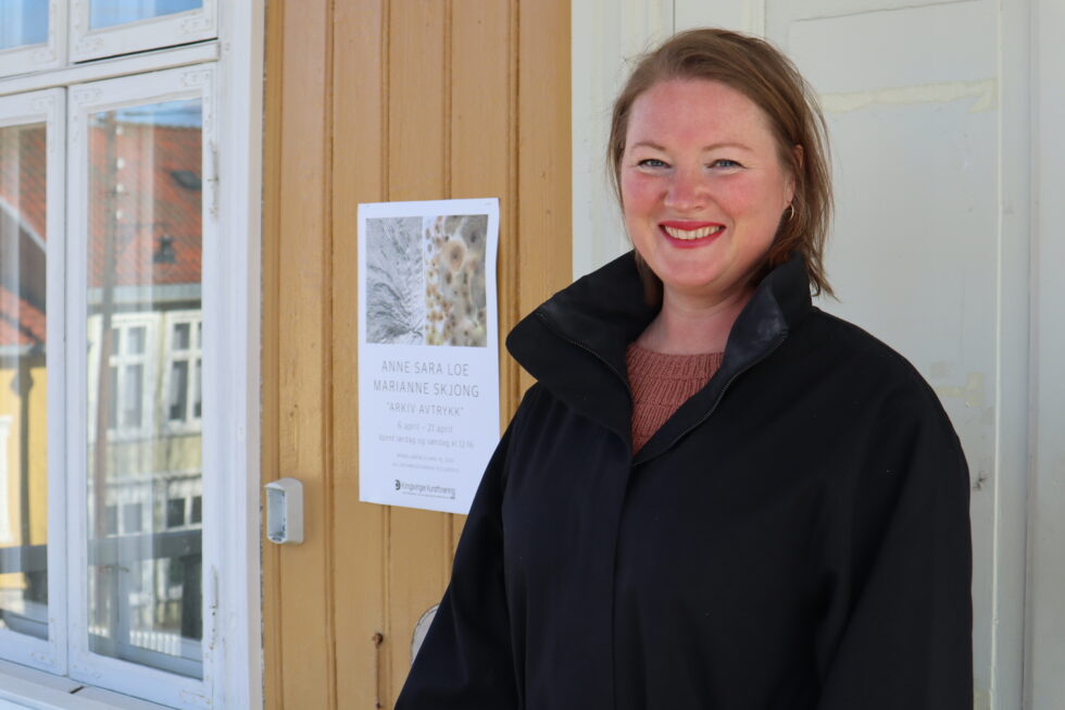 Inga Lill Grønnerud i Kongsvinger Kunstforening er bekymret for kunstforeningens framtid.