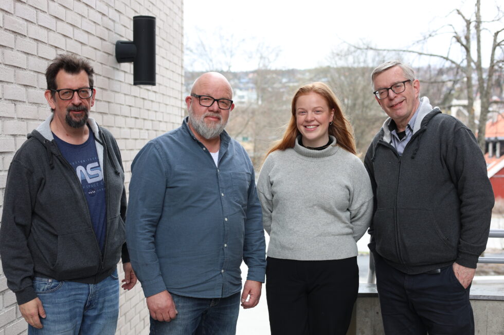 Thea Paulsrud og Øystein Bjørkli er ukens gjester i Kulturstreif med Roos & Ovlien.