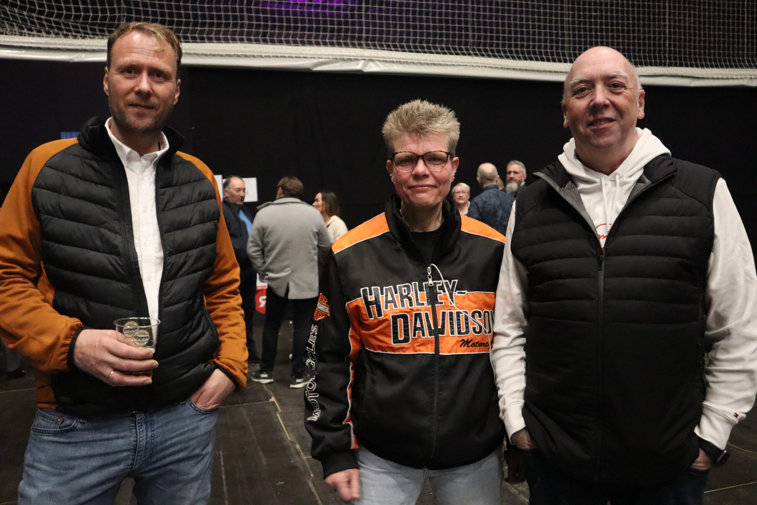 F.v. Lars Petter Syversrud fra Skarnes, Wenche Iren Cohn fra Slåstad og Kristian Emilsen fra Vormsund.