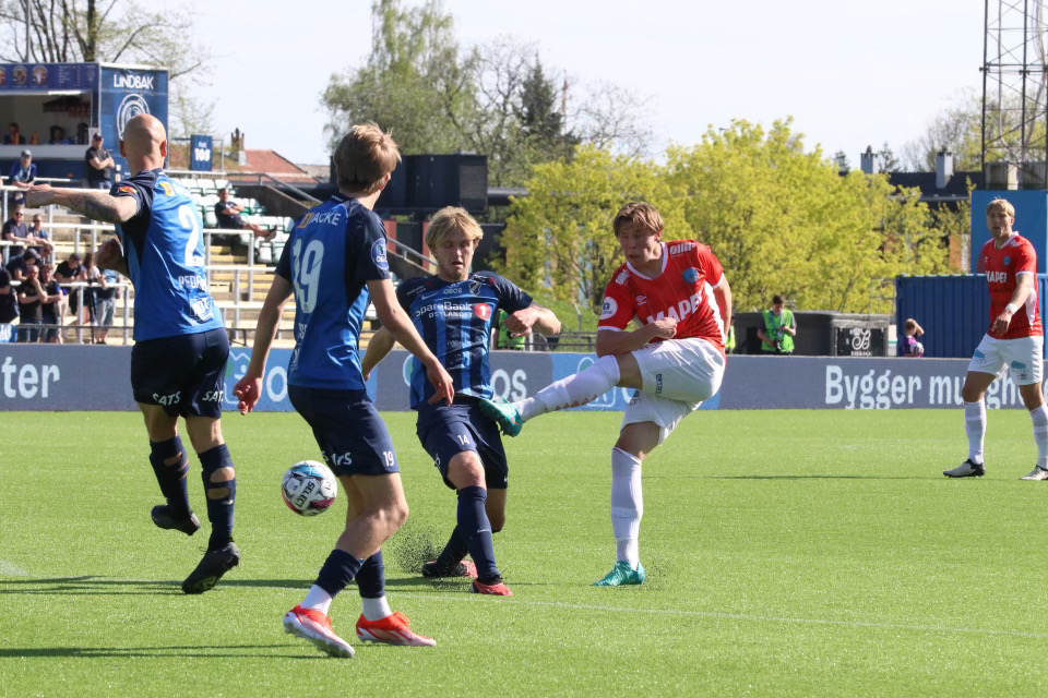 Jesper Grundt var av de som var med på å gi KIL en god start på kampen, men det gikk fort over.