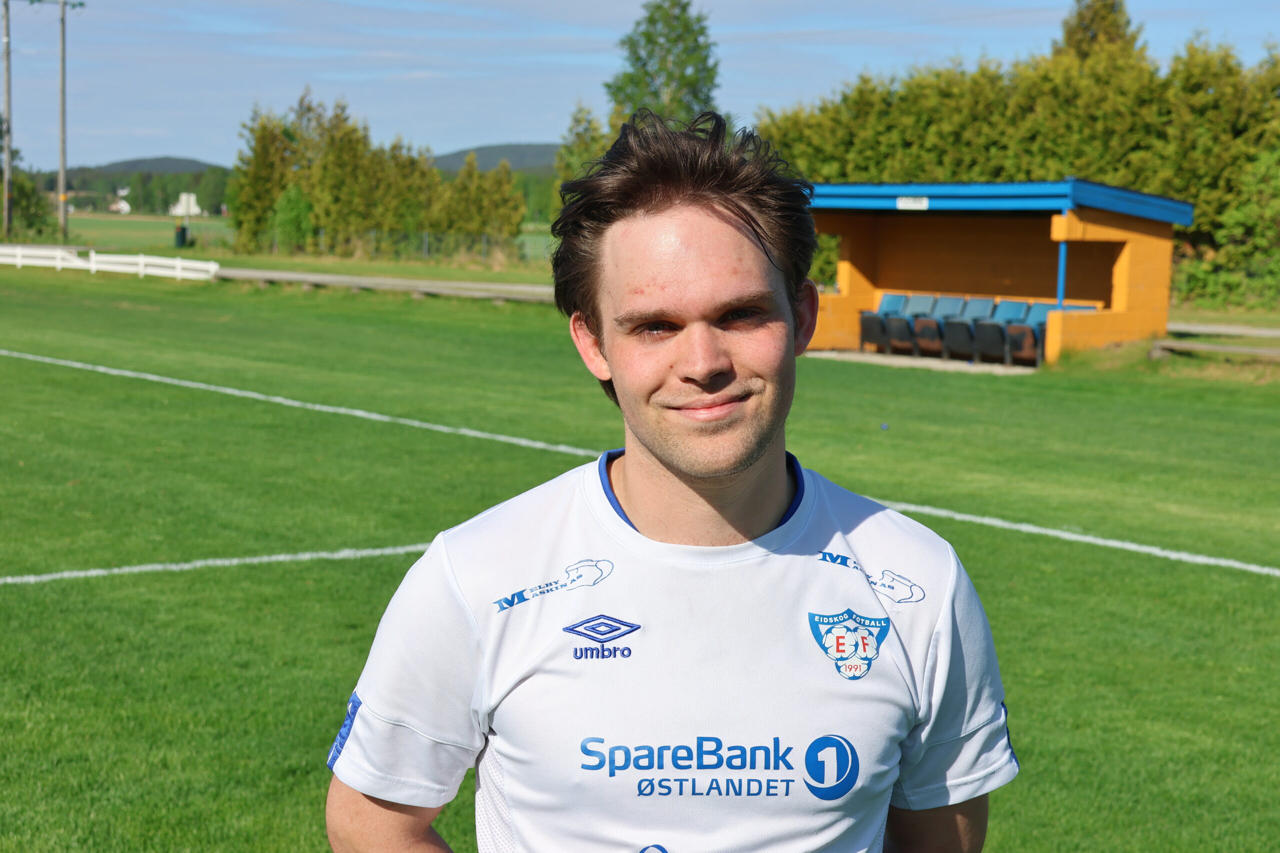 Eidskogs spillende trener Carl Haakon Hellberg Johansen ønsker seg en litt større stall.