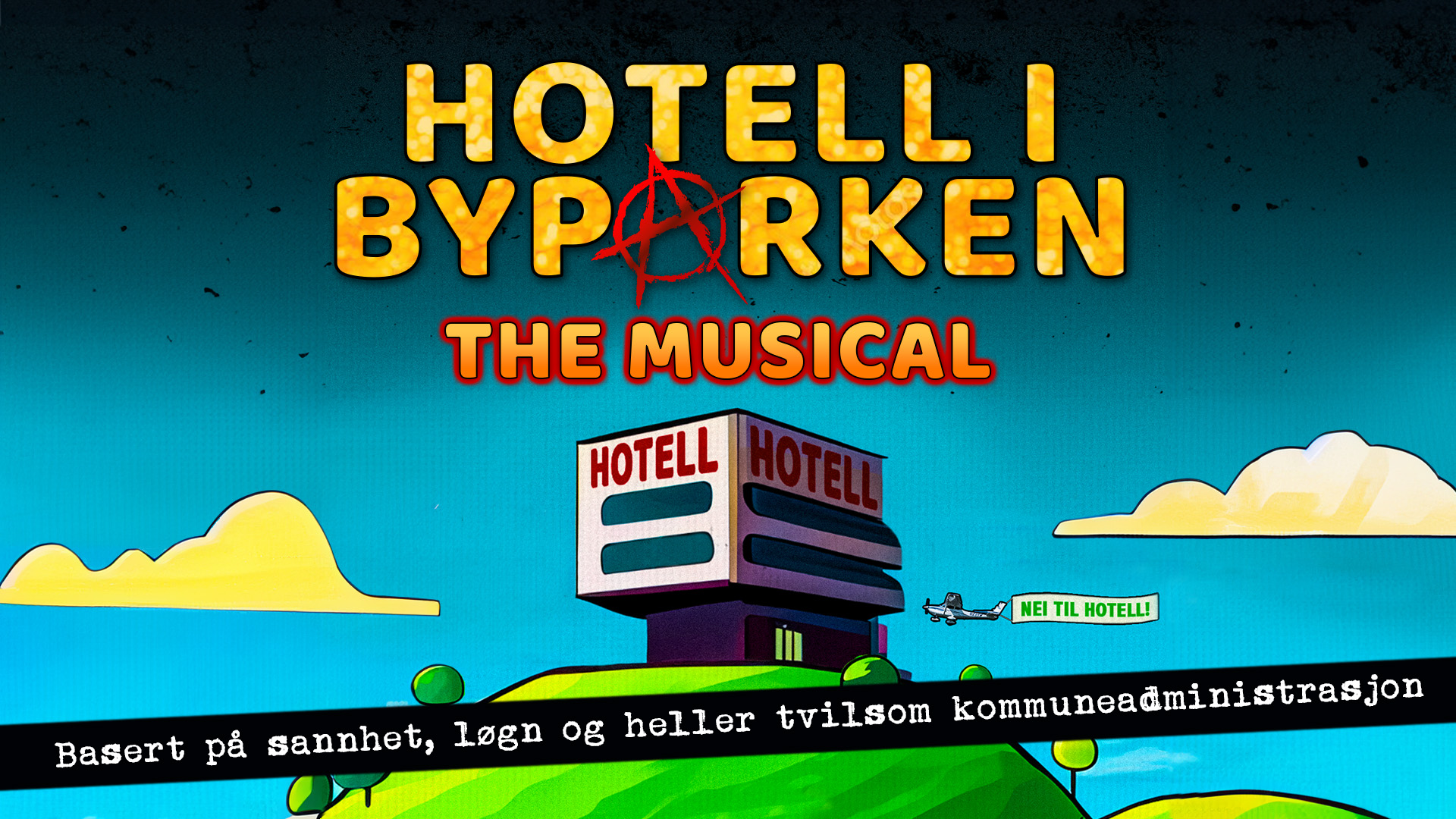 Plakaten for musikalen er klar.