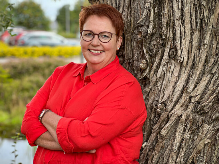 Elin Såheim Bjørkli, ordførerkandidat for Arbeiderpartiet i Kongsvinger.
