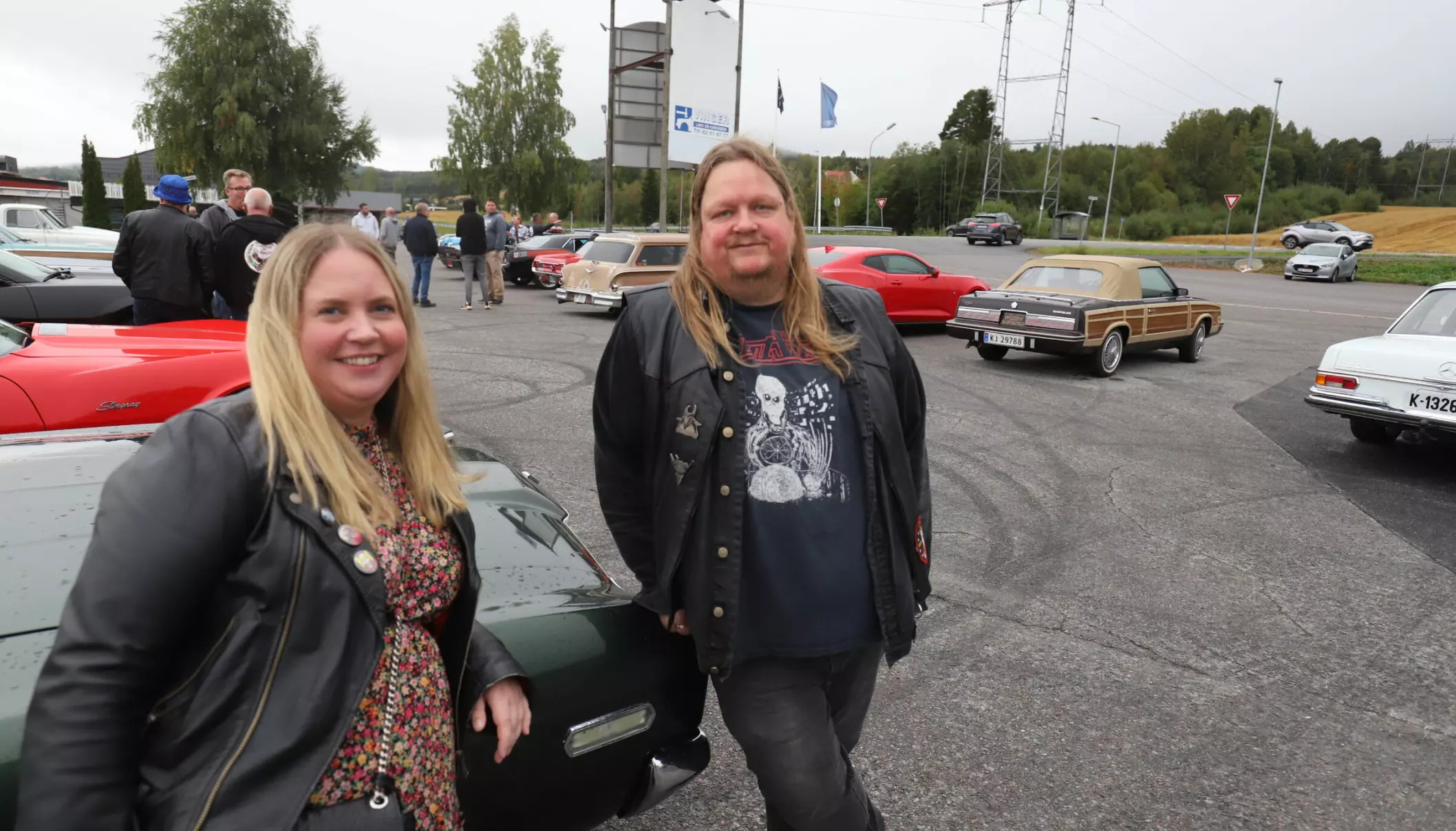 Stian og Charlotte forventer rundt 15 000 publikummere i l&oslash;pet av hele uka. Her fra Pitstop End of Summer i fjor.