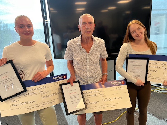Mali Halldorsson, Kristian Sandnesaunet og Maren Nyrud Fonstad ble alle tildelt priser av Kongsvinger Idrettsråd under rådets siste møte mandag.