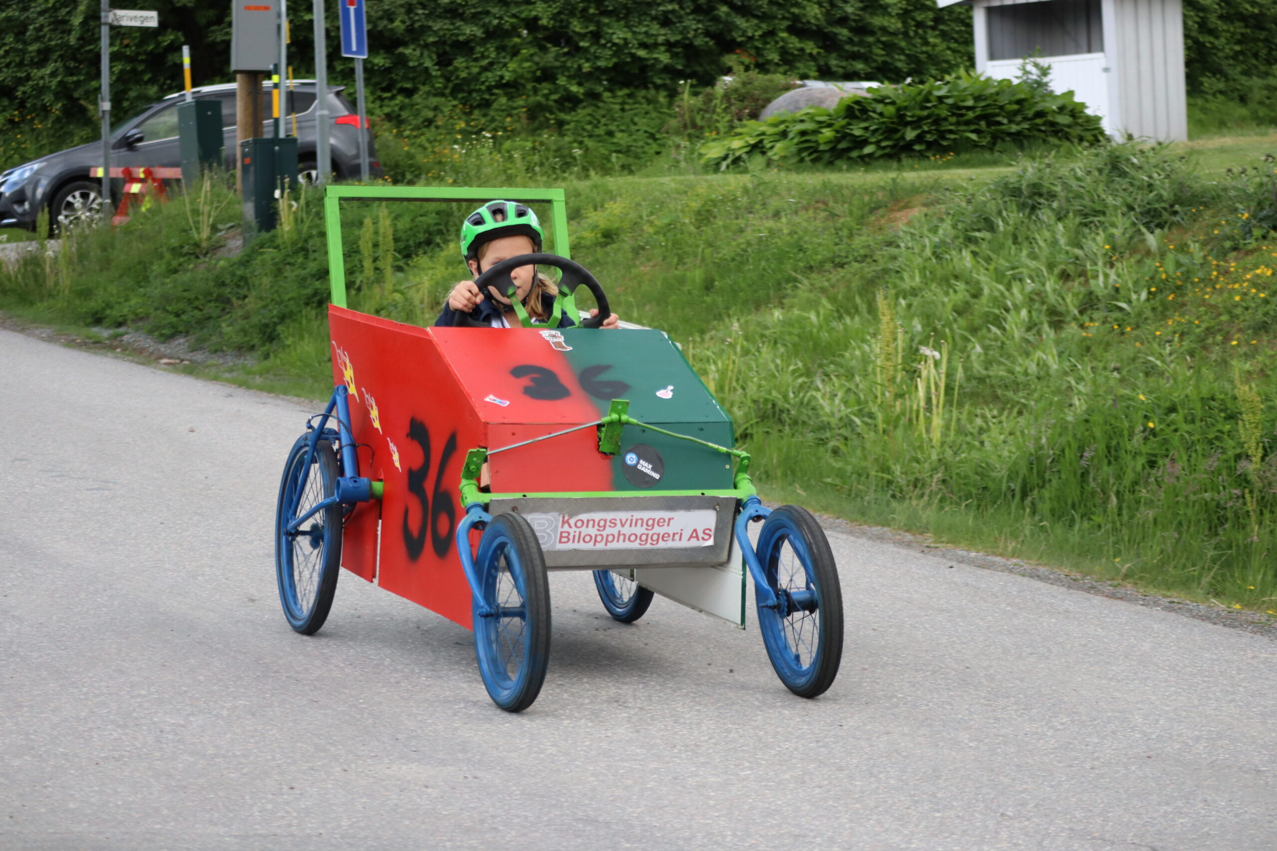 Albert Olav Jonsson kom på 2. plass i juniorklassen.