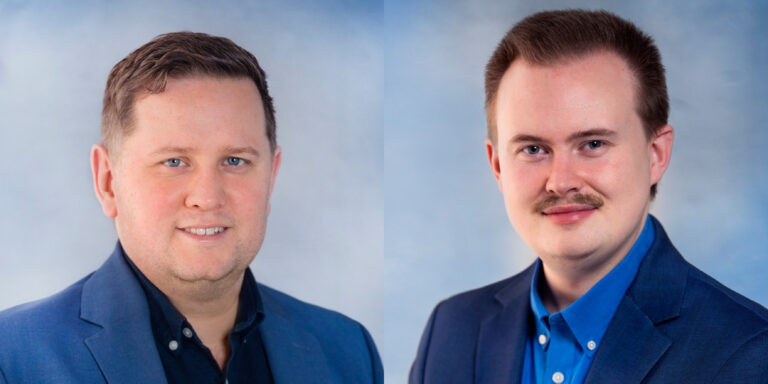 Øyvind Randmæl-Warpe (t.v) og Oskar Aanmoen.