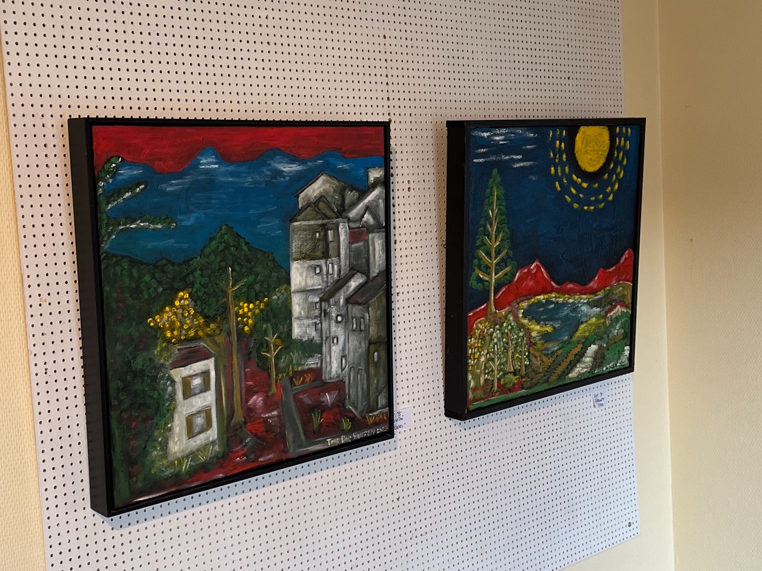 Maleriene til Tore Eide Hansen vil v&aelig;re utstilt p&aring; Galleri Asbj&oslash;rn til og med s&oslash;ndag 23. juni.