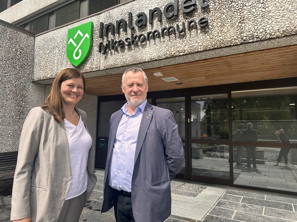 Iselin Vistekleiven og Kai Adsen i Innlandet Arbeiderparti.
