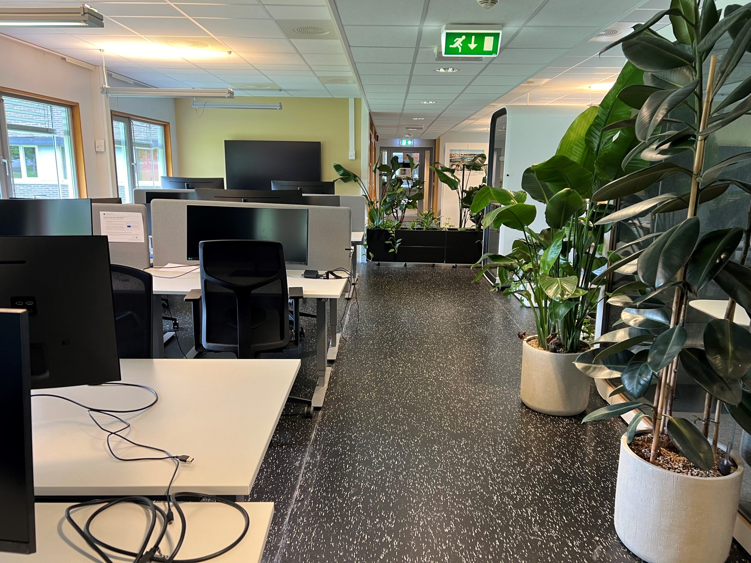 Piloten i Otervegen, der de ansatte trener på den nye hverdagen i nytt bygg neste sommer.