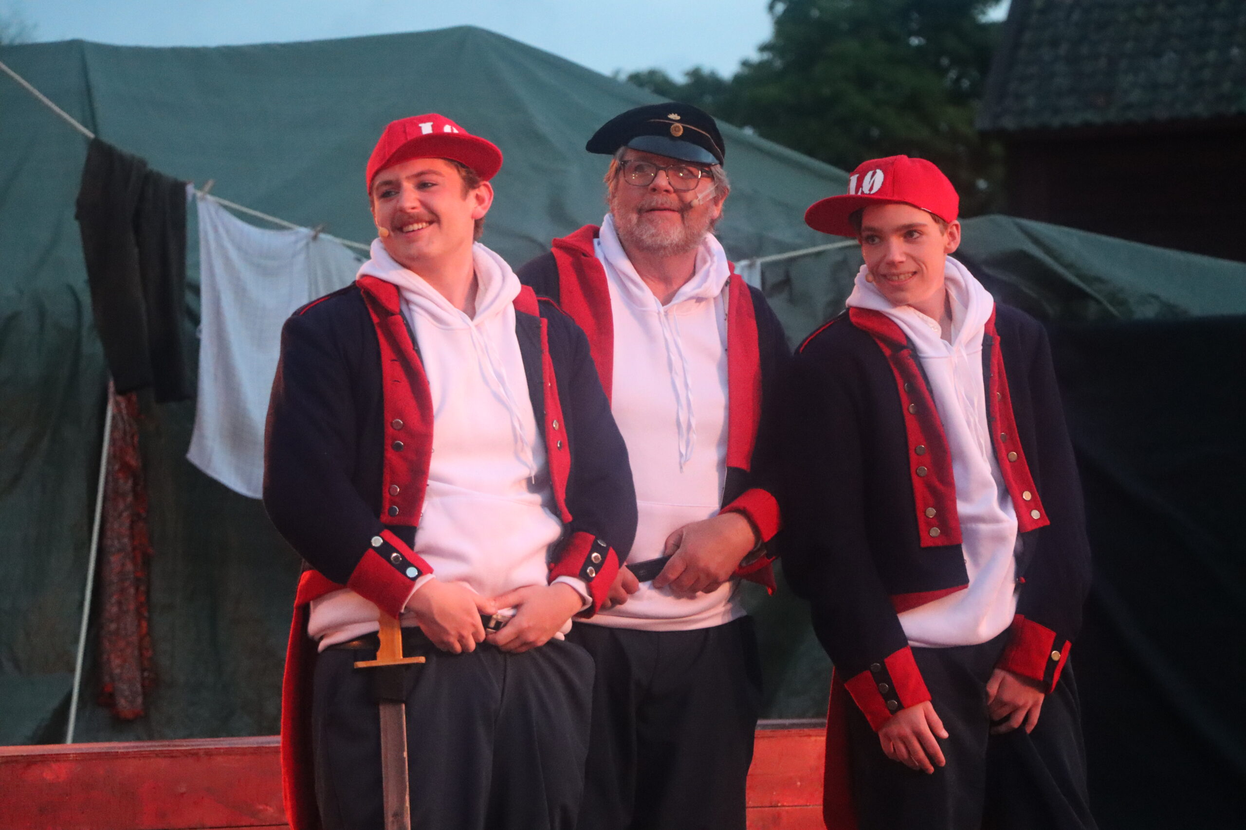 Sigurd Simensen (Lø) (f.v.), Lars Thyholdt (Fyllingen) og Kim Aurdahl Johansen (Ohlø).