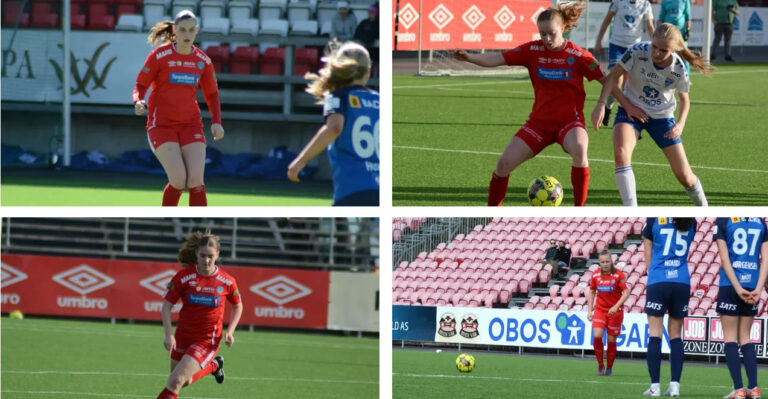 Maren Evenstad, Henriette Thomassen, Victoria Lorentsen og Sara Hefte forlater alle KIL fotball denne sommeren.