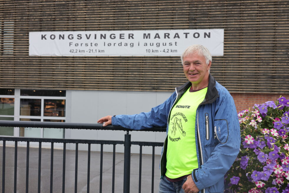 Jan Erik Sundt har vært på å arrangere hver eneste utgave som har vært av Kongsvinger maraton.