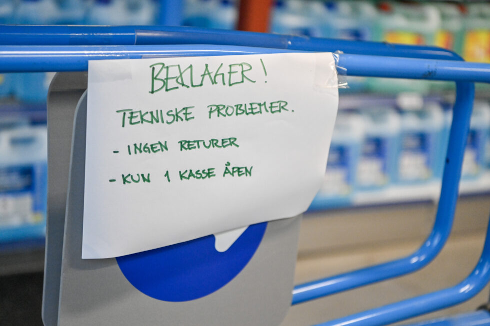 Biltema var blant bedriftene som fikk merke de omfattende it-problemene som oppsto over det meste av verden fredag