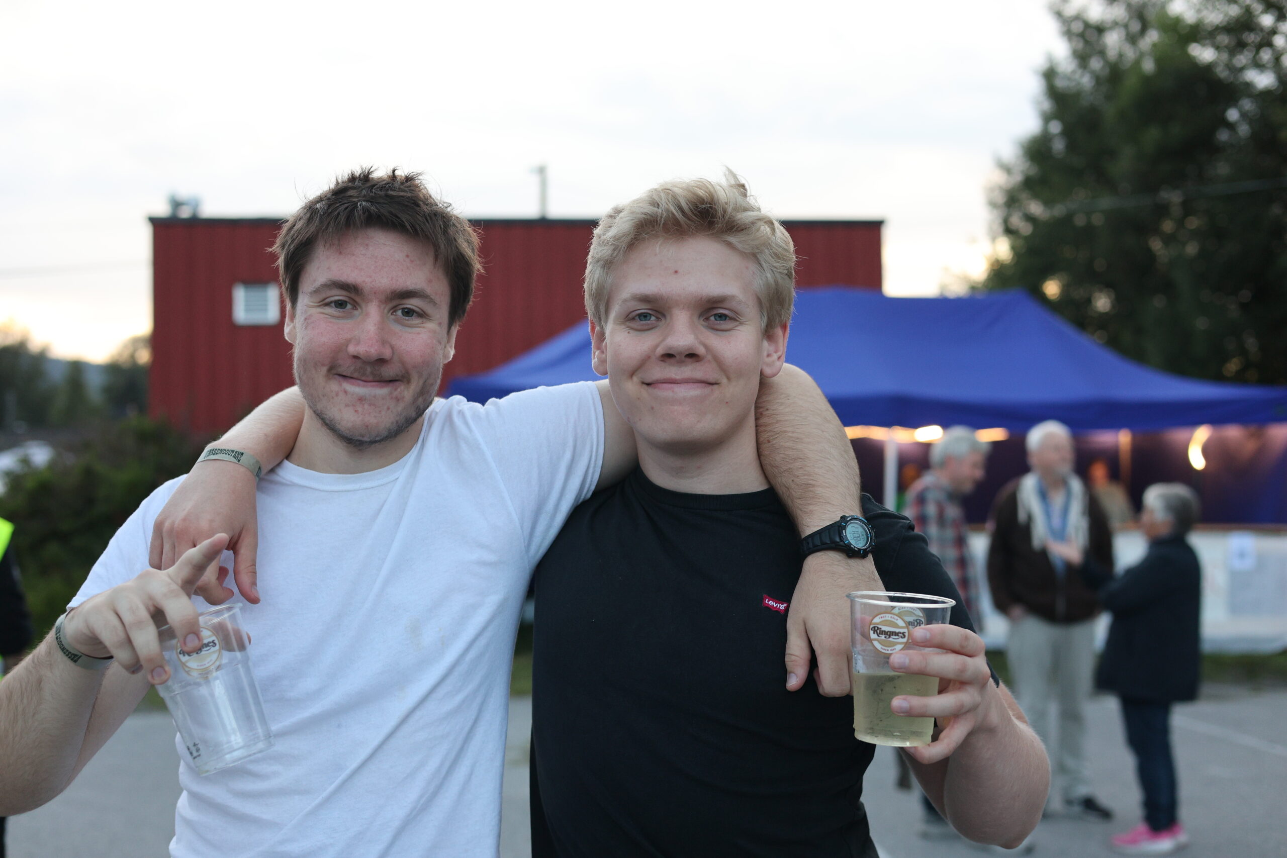 Kennet Br&oslash;derud og Erik Skyrud.