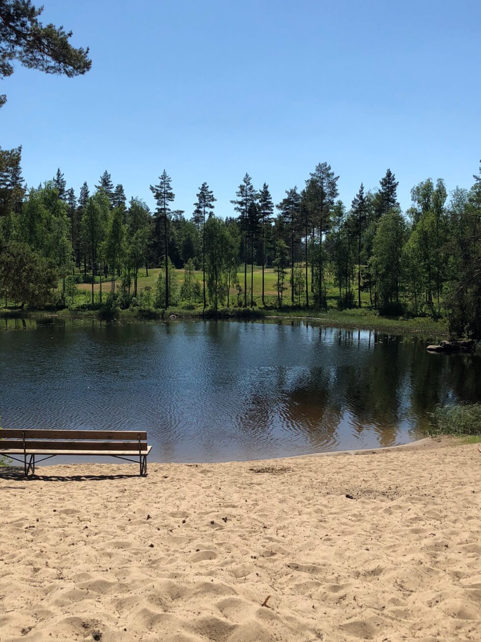 Lierfløyta er et av vannene det tas vannprøver av i sommer.
