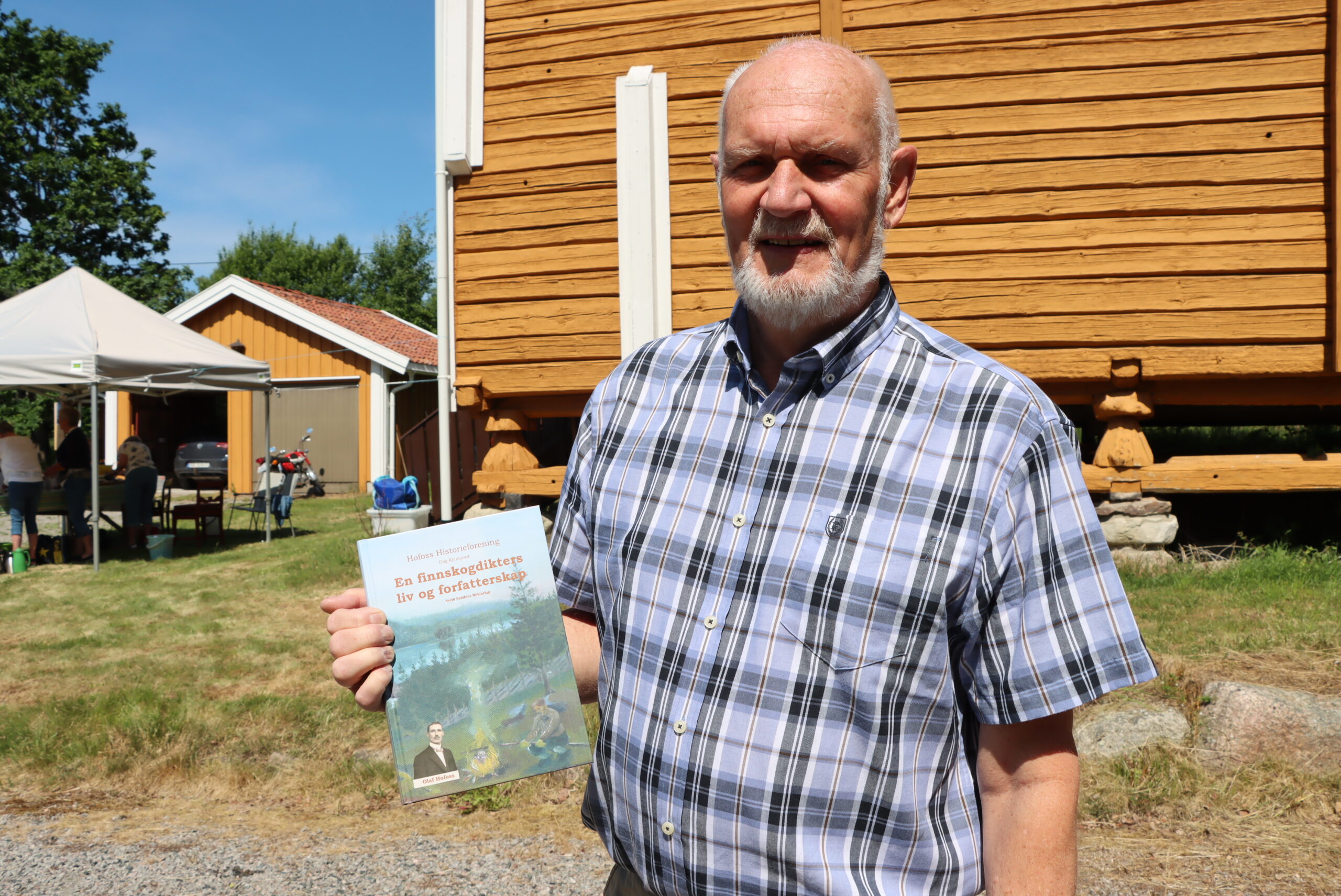 Dag Kjensjord bes&oslash;ker Silppufestivalen for &aring; holde foredrag om Olaf Hofoss..