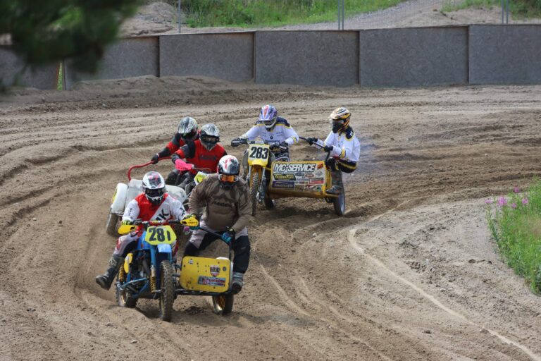 På veterantreffet på Korperud vil det bli kjøring både lørdag og søndag for både sidevogner og motocrossykler.