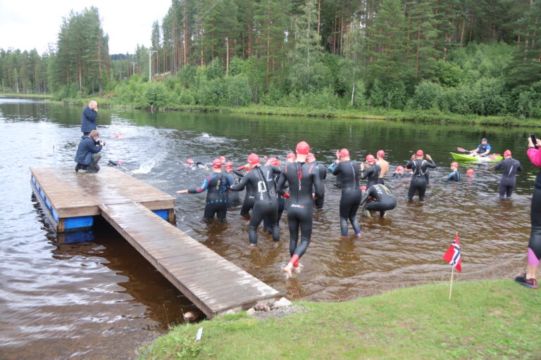 Lørdag arrangerer Lunderseter IL Finnskogen Triatlon og interessen for å delta er stor.