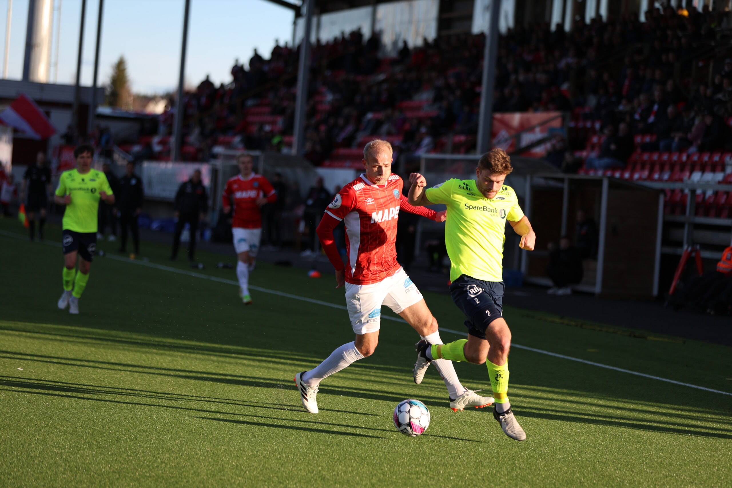 Det ble et jevnt oppgj&oslash;r sist KIL og Ranheim m&oslash;ttes, men en sen KIL-sk&aring;ring s&oslash;rget for at poengene ble p&aring; Gjemselund i serie&aring;pningen.