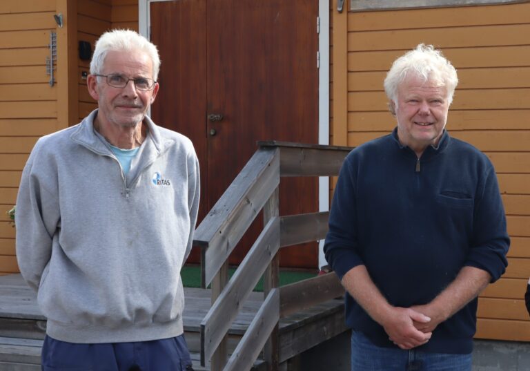 I år blir det siste marked som general for Gunnar Kristiansen (t.v.). Steinar Narvesen tar over stafettpinnen til året.