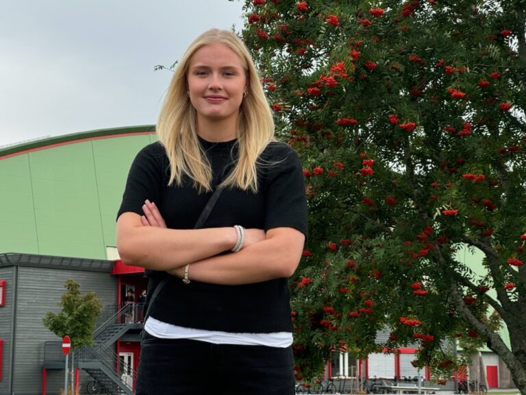 Mali Halldorsson skal spille håndball for Oppsal, men fullfører tredjeåret ved NTG Kongsvinger.