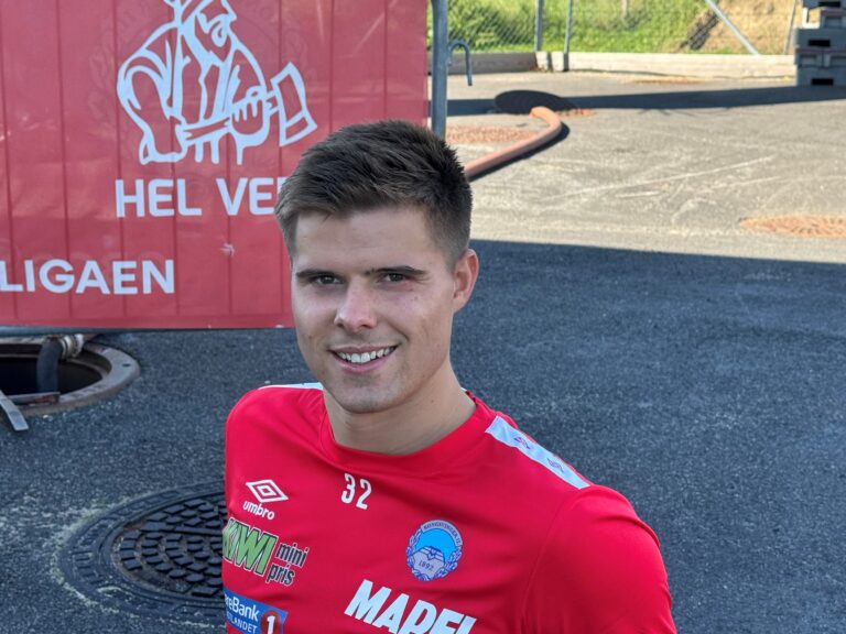 Oskar Kapskarmo (24) spiller høstesongen for KIL på låm fra Bodø/Glimt