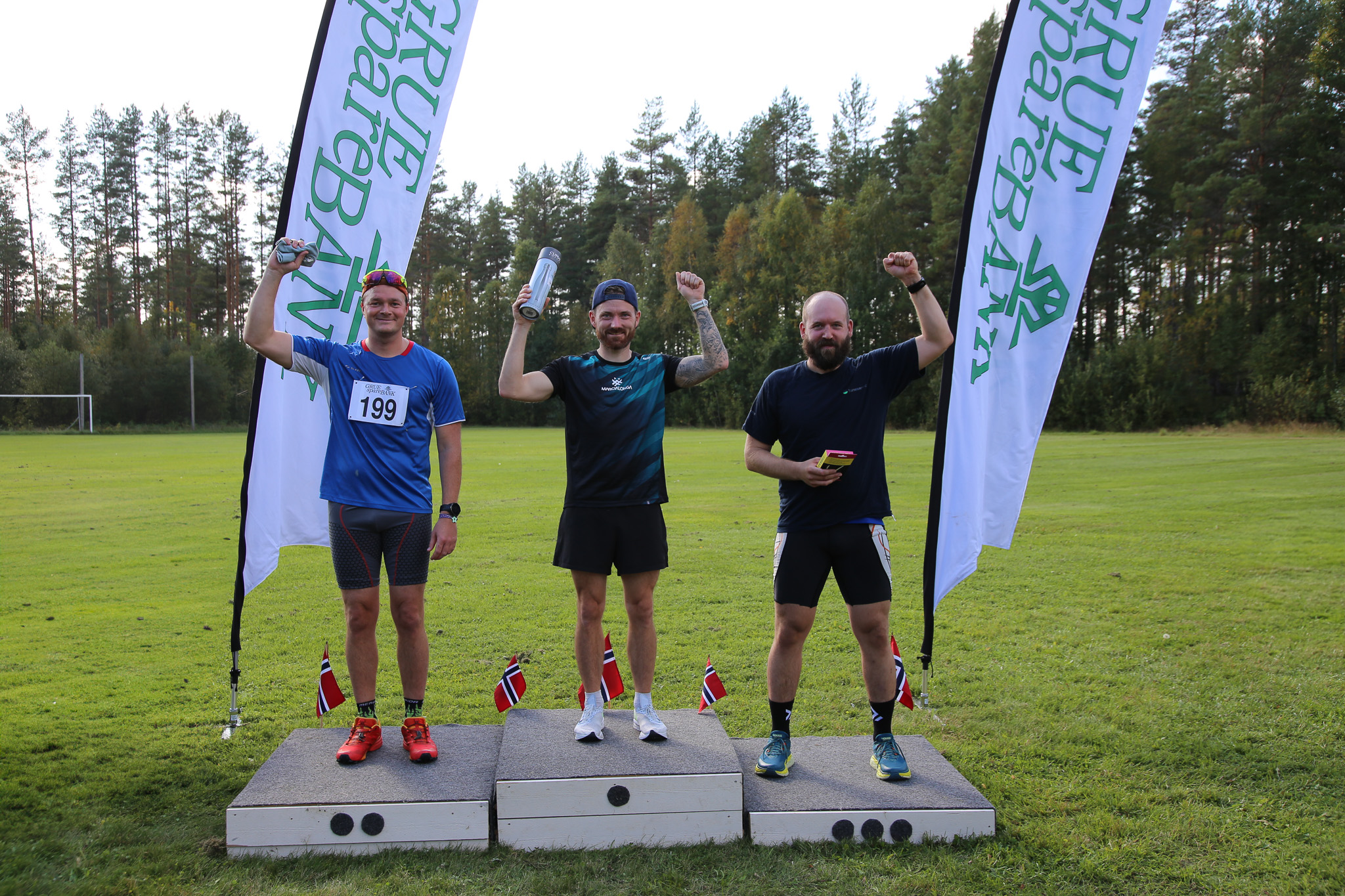 5,6 km for menn ble vunnet av Kay Hemstad, 2. plass til Marius Andersen, 3. plass J&oslash;rgen Fossvoll Midtli.