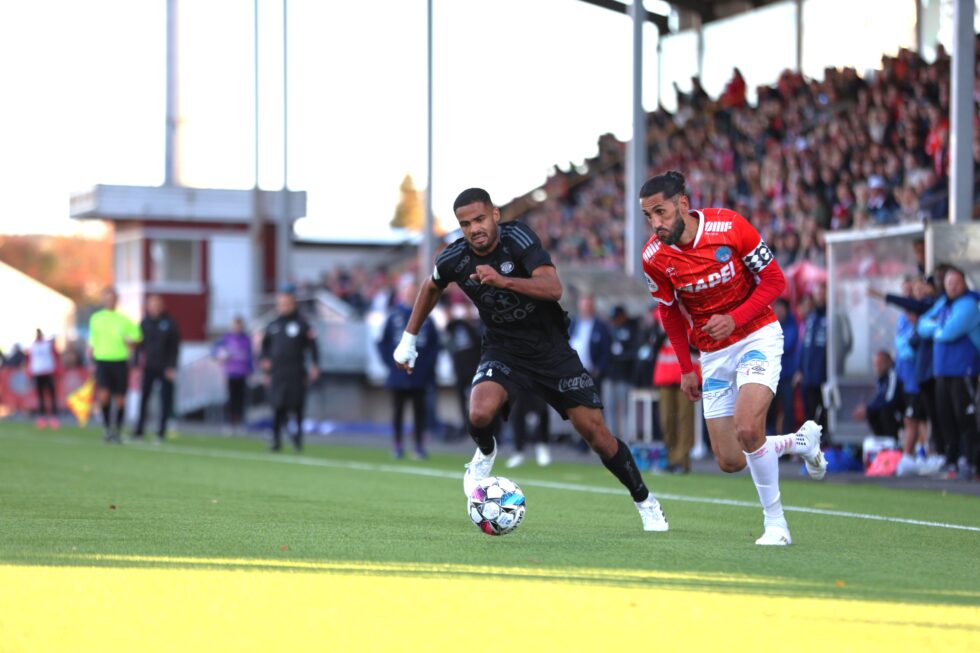 Adem Güven ble matchvinner mot Egersund. Her er KIL-spisssen i aksjon mot Vålerenga sist helg..