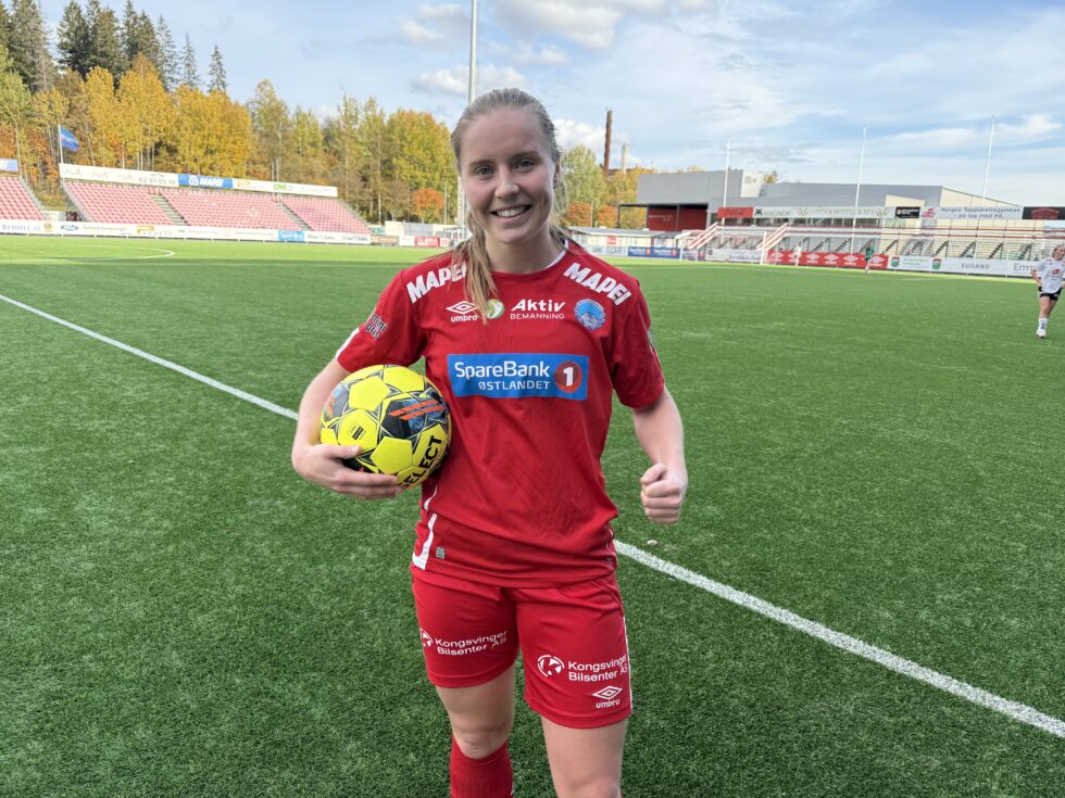 Lynraske Frida Grønhella var en viktig spiller da KIL slo Sogndal.
