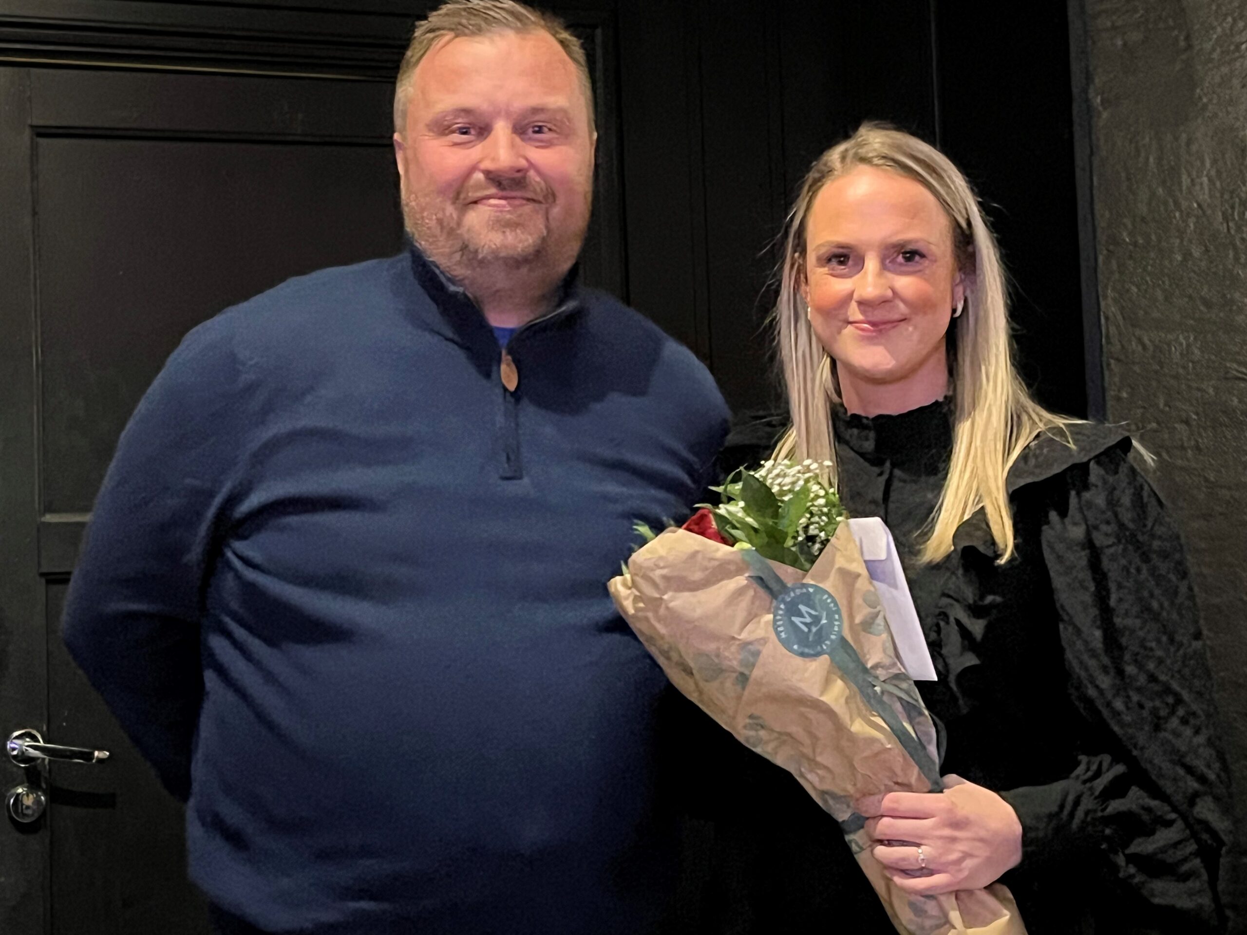 Emma Lien Håpnes er spilleren med nest flest kamper gjennom tidene på kvinnesiden i KIL. Torsdag ble hun takket av fra klubben, og fikk rosende ord og blomster med på vegen i fra Sportslig leder Patrick Holtet.