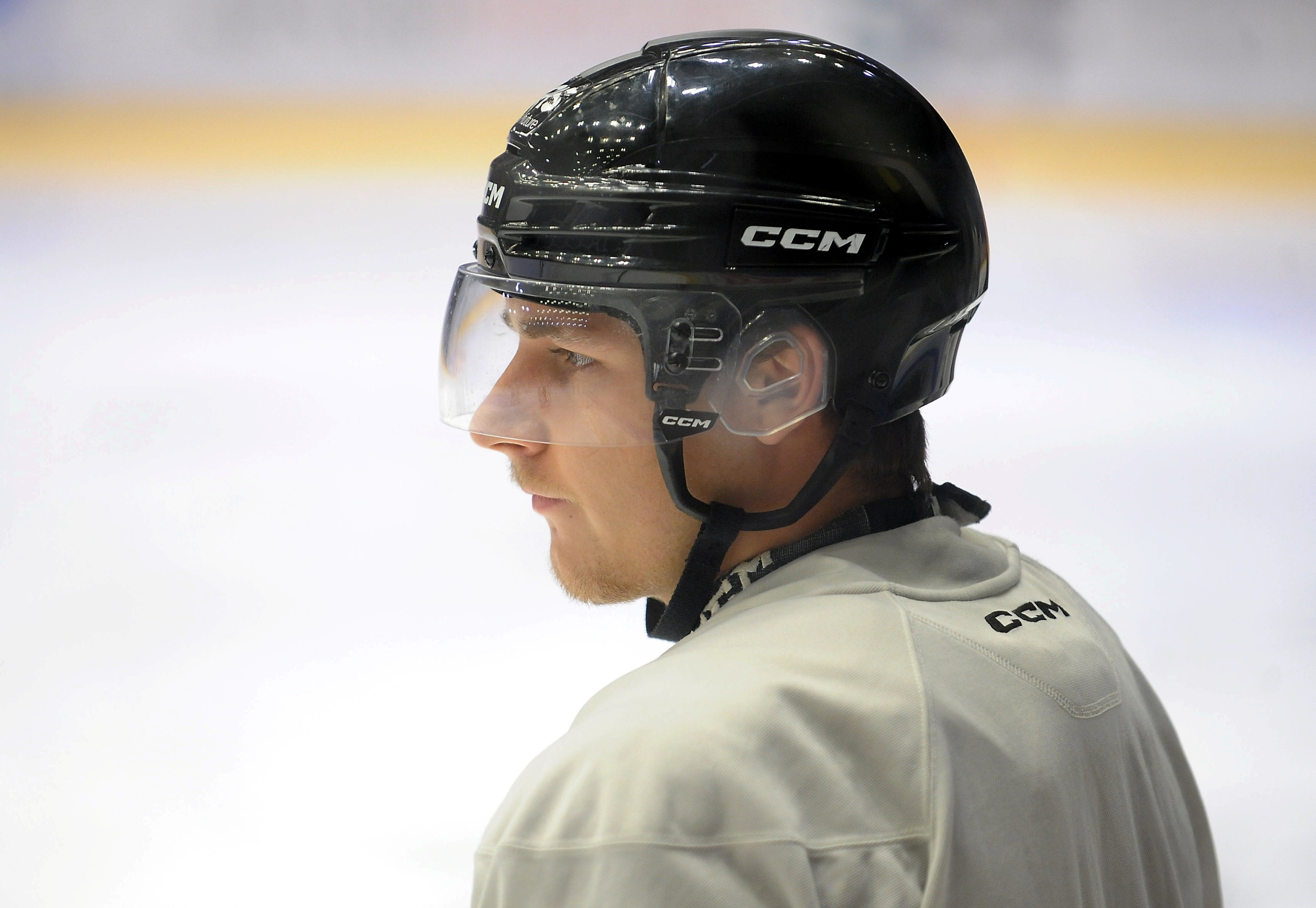 Ved siden av ishockey er det skolegang som legger beslag på tiden for Kongsvinger-gutten Didrik Baanerud.
