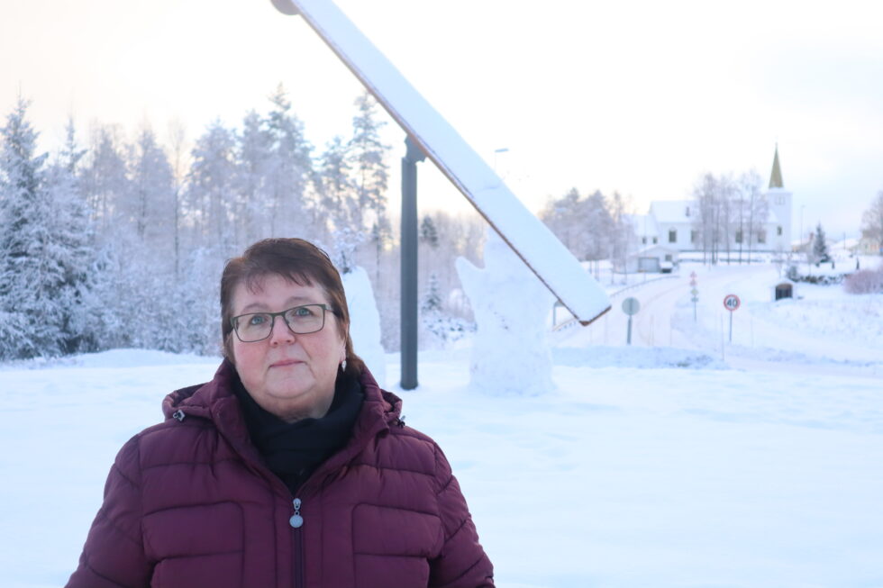 Lise-Mette Bekkengen, leder i Austmarka utvikling er fortvilet over at skolen på Austmarka er foreslått nedlagt.
