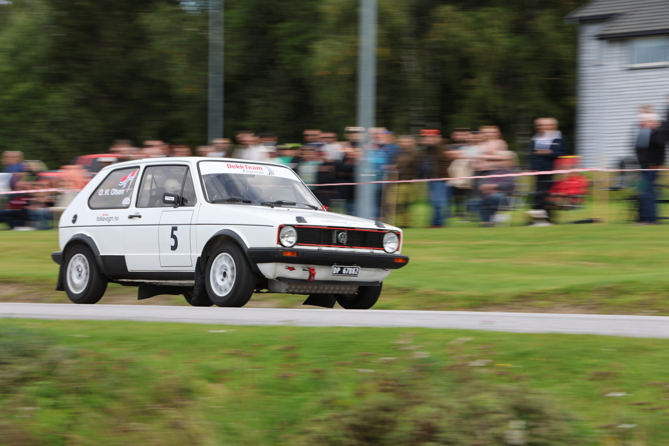 Ole Henry Olsen fikk prøvd golfen litt i fjor. Her fra Sprinrally på Langeland.