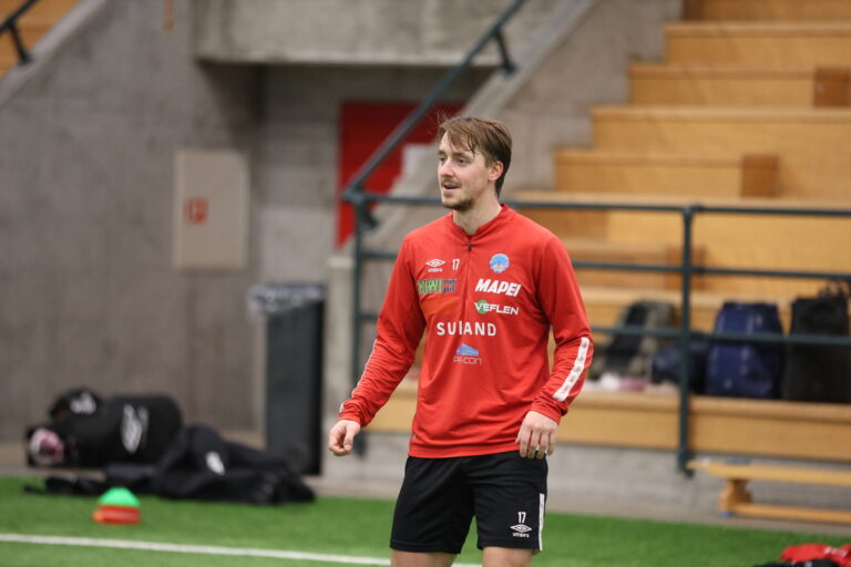 Mathias Gjerstrøm har slitt mye med skader, men i fjor kom han endelig på banen igjen. Nå ser han frem mot sesongen.