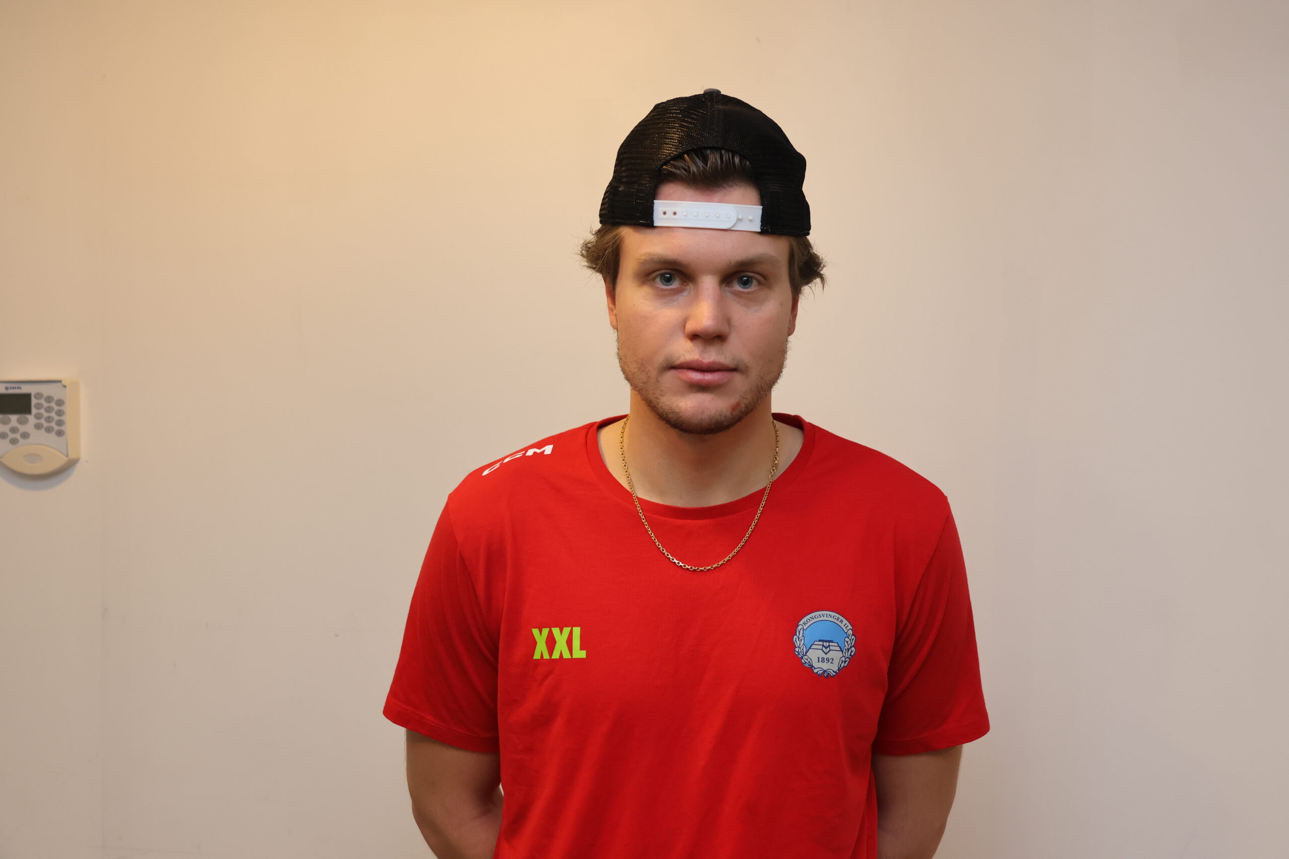 KILs nyeste spiller Viktor Gravebeck kom til Kongsvinger fredag ettermiddag og spilte sin første seriematch lørdag. Han tegnet seg for en assist i lørdagens kamp.