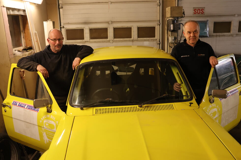 Tom Slaastad og Tommy Lillenes stiller i helgens Rally FInnskog med en bil det er 20 år siden Tom kjørte første gang i rallyet.