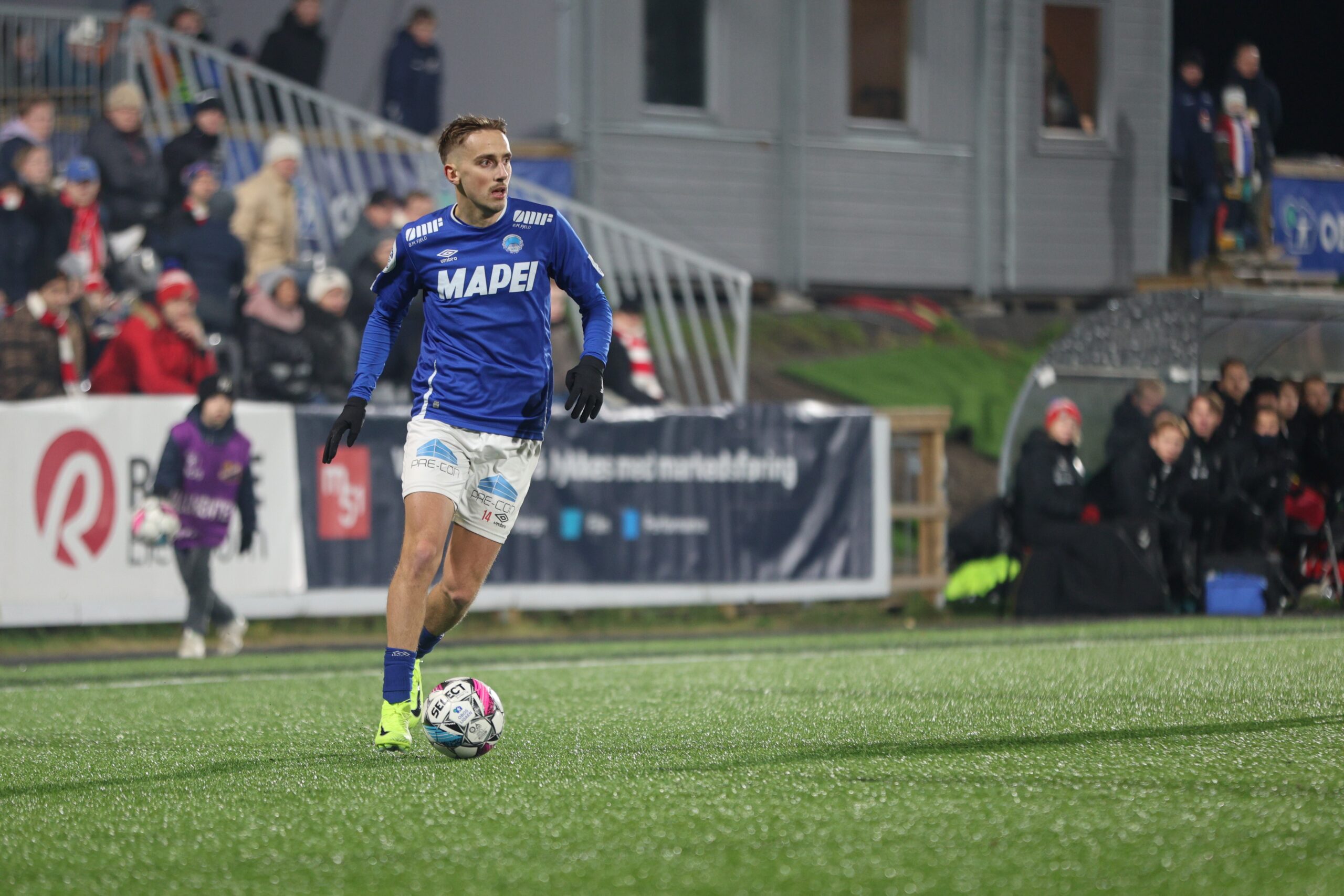 Lucas Ravn-Haren prøver å ha fullt fokus mot neste kamp.