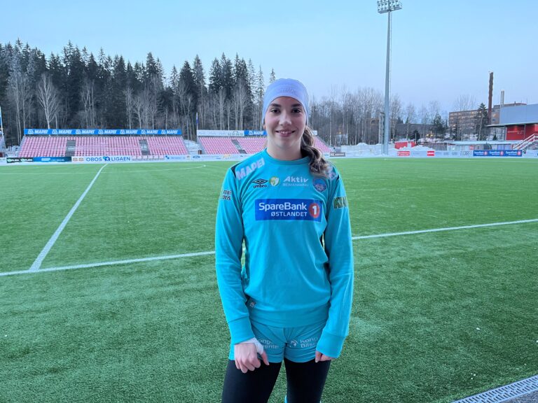 KILs sisteskanse Moa Louise Anderssen hadde en god kamp mot LSK Kvinner søndag.