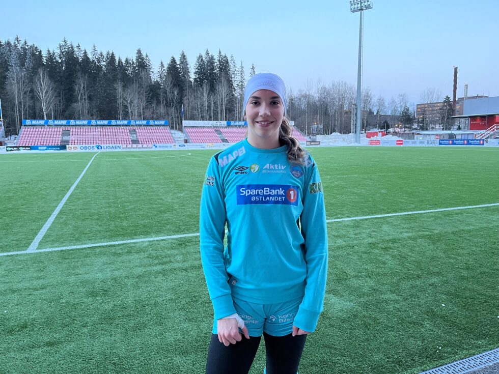KILs sisteskanse Moa Louise Anderssen hadde en god kamp mot LSK Kvinner søndag.