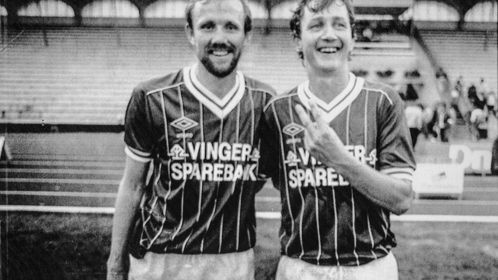 Øivind Tomteberget (t.v.) og Erik Nystuen kunne juble over seier mot Vålerenga på Bislett.