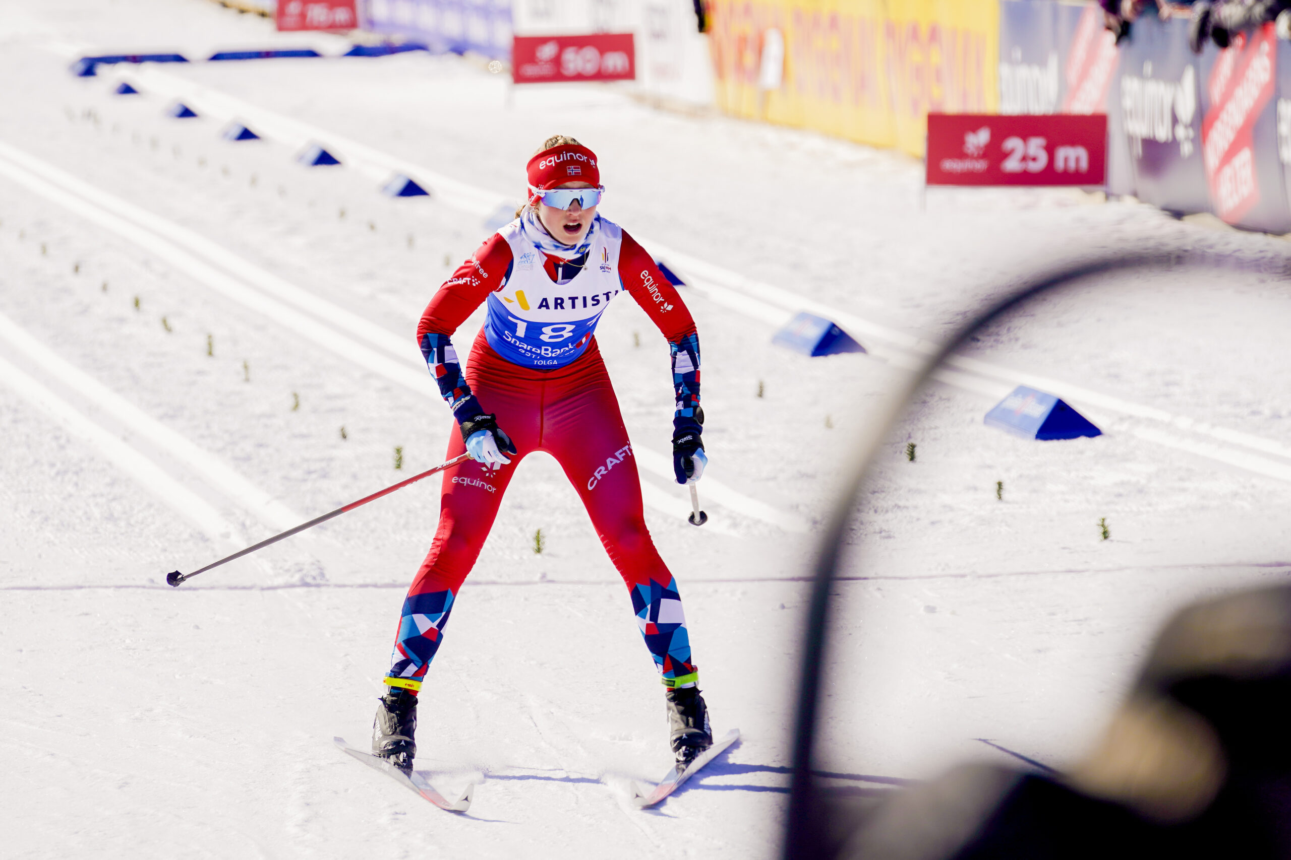 Milla Grosberghaugen Andreassen tok sølv i NM i friteknikk i klassen U23. Løpet telles også som en del av Norgescupen der hun endte på 3.plass sammenlagt.